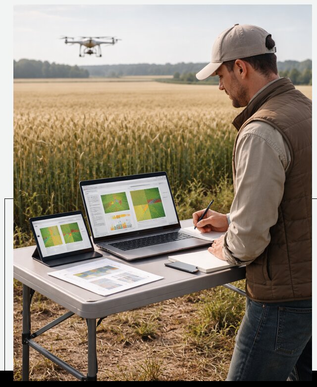 Система AI прогнозирования урожайности для точных агрономий в Тынде