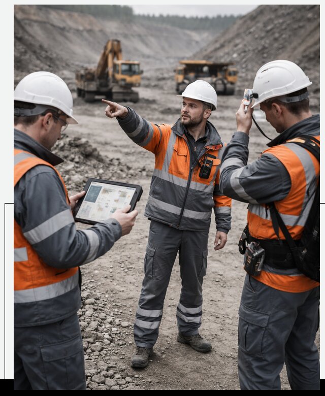 Система контроля персонала для горнодобывающей отрасли в Тынде