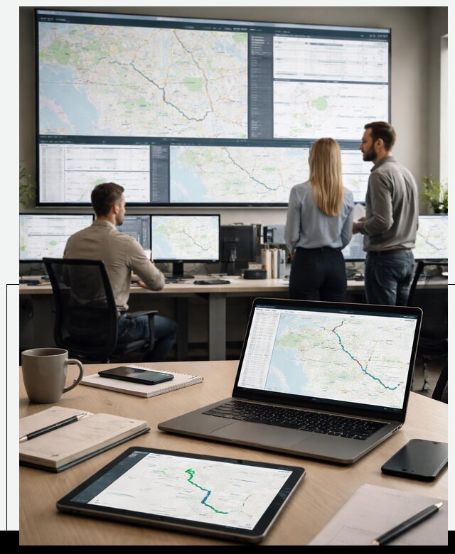 Трекинг грузов и Fleet Management, мониторинг автопарка в Тынде