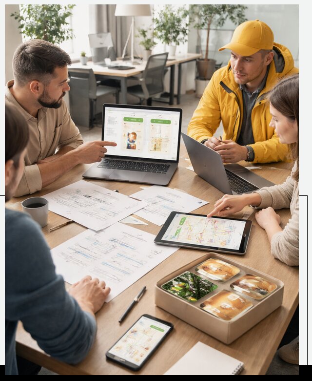 Разработка агрегатора доставки еды в Тынде от 15416 р., АвикейТнд